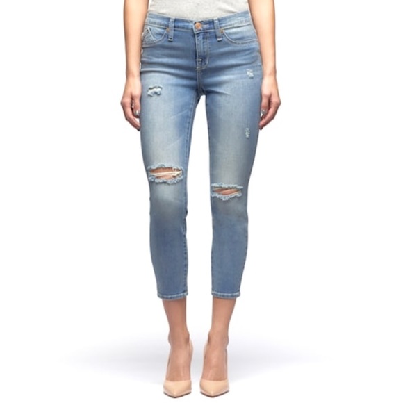 Rock & Republic Denim - NEW Rock & Republic crop destroyed jeans